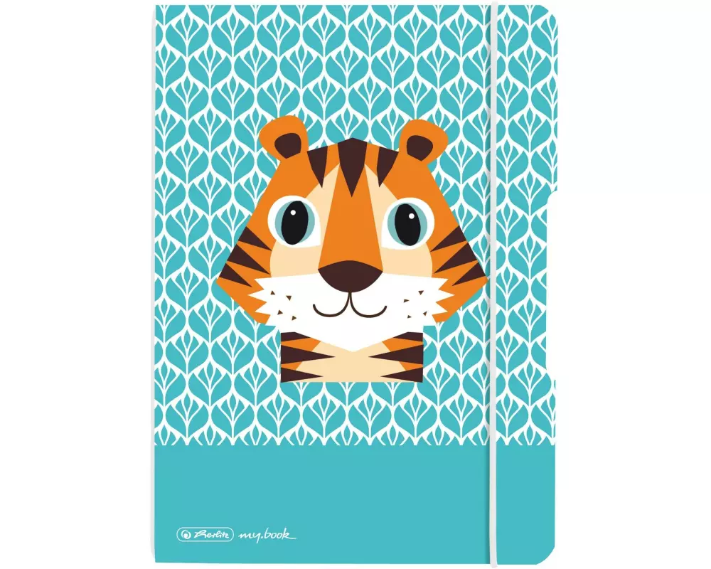 Herlitz Notizheft Tiger A5 40 Blatt punktiert