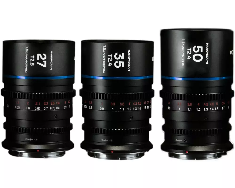 Venus Optic Festbrennweite Nano S35 Prime Kit (Blue) – L-Mount