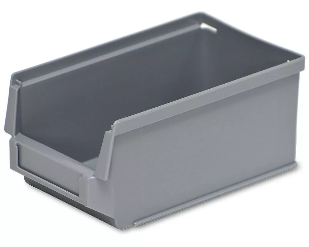Utz Sichtlagerkasten SILAFIX 5 Silbergrau