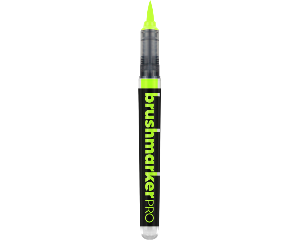 KARIN Brush Marker PRO neon 0210 27Z0210 yellow green
