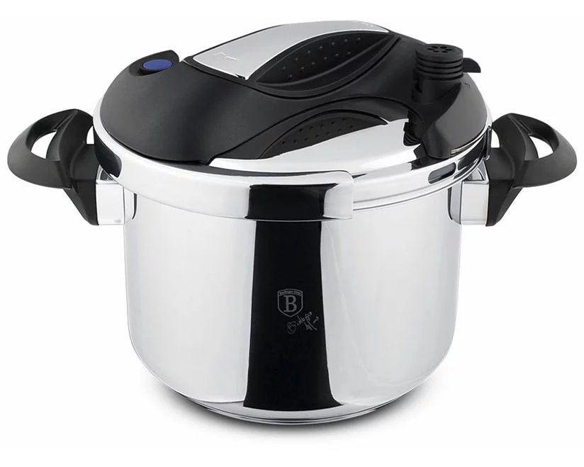Berlinger Haus Schnellkochtopf 6L Black Vantage Collection