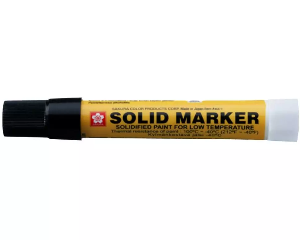 Sakura Permanent-Marker Solid Low Temperature Schwarz