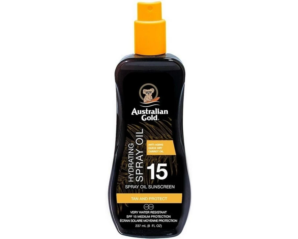 Australian Gold Sonnenspray Öl Hydrating Formula SPF 15 237 ml 237 ml