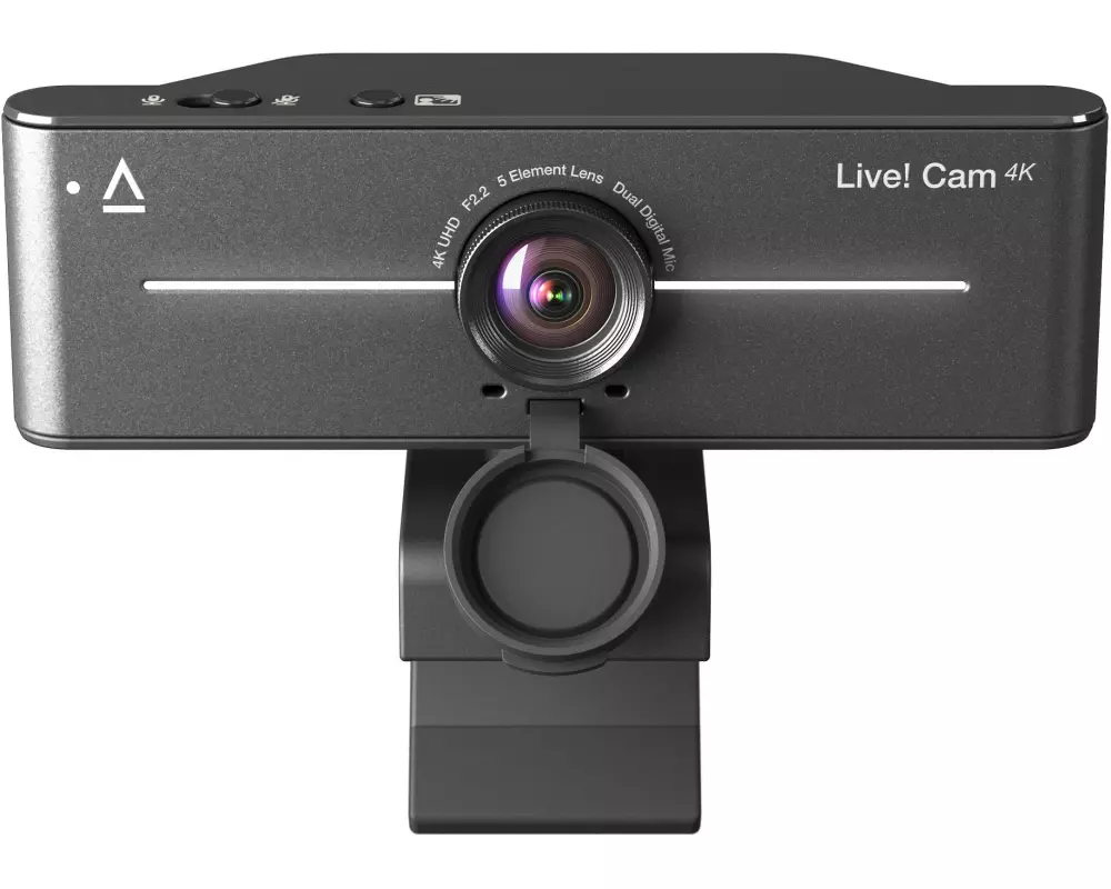 CREATIVE Webcam Live Cam 4K Schwarz 1.8 m