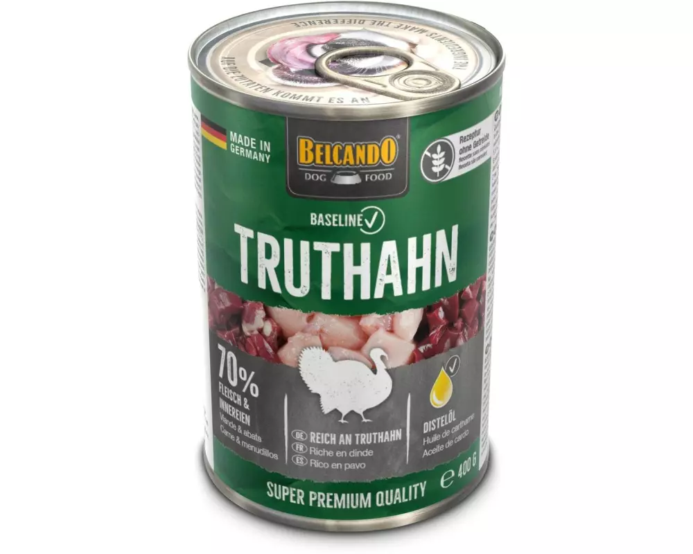 Belcando Nassfutter Baseline Truthahn, 400 g