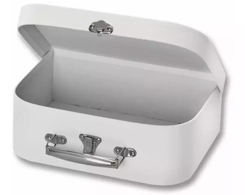 Folia Papp-Schachtel Koffer, 2 Stück