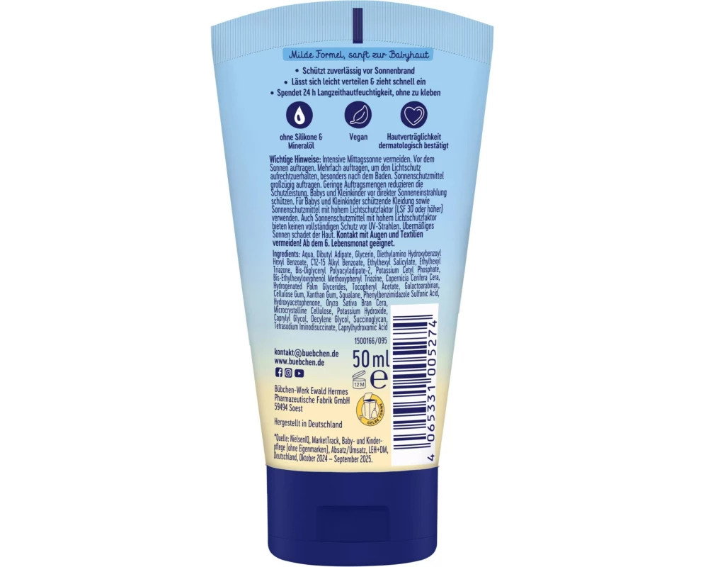 Bübchen Sonnencreme 50 ml