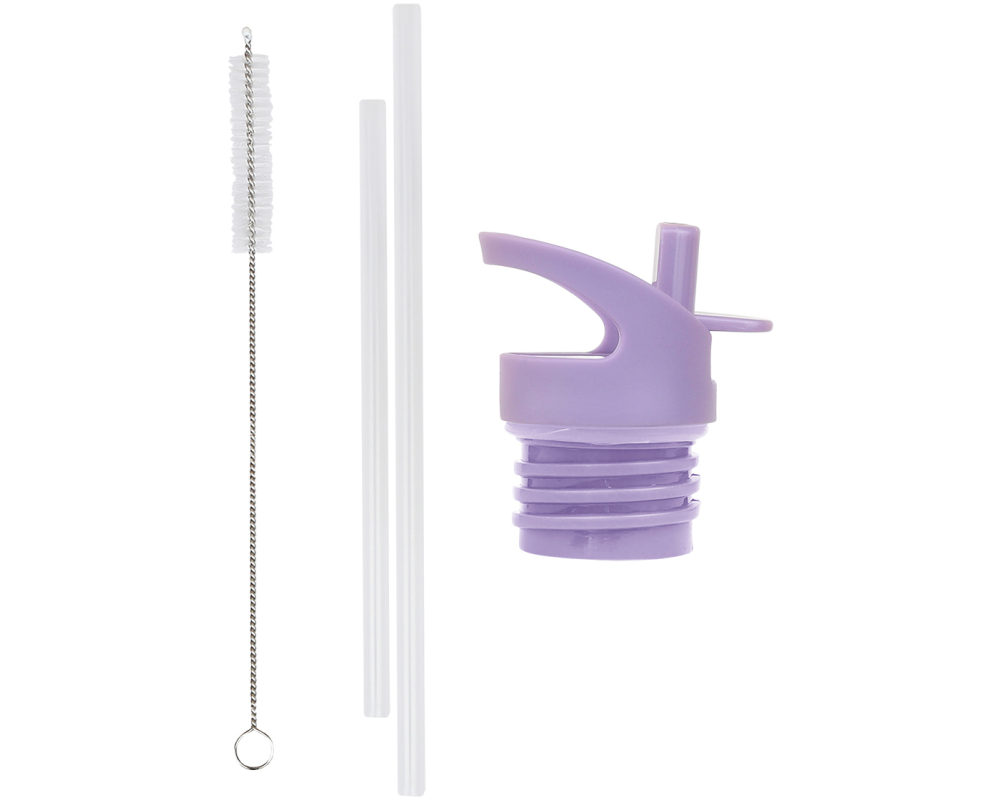 ALLC Set für Trinkflasche DBSSRE83 Deckel, Strohhalm, Bürste