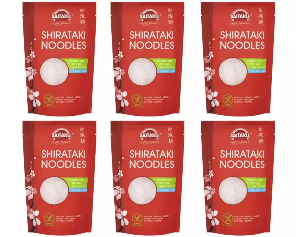 Saitaku Shirataki Noodles 6 x 200 g