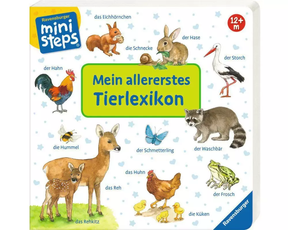 Ravensburger Bilderbuch ministeps: Mein allererstes Tierlexikon