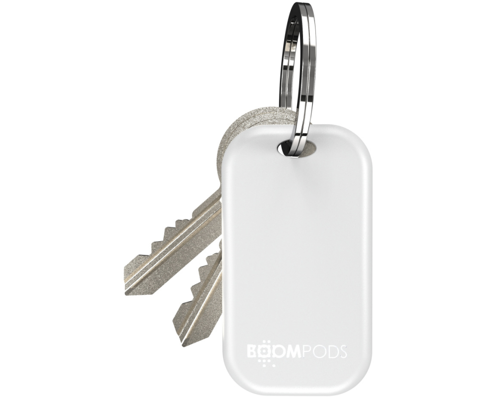 BOOMPODS Boomtag Smart Tracker TBMWHT white