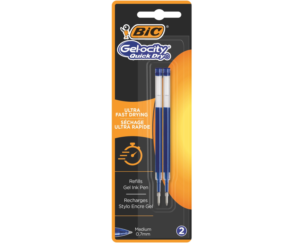 BIC Gel-ocity Quick Dry 0.7mm 967378 blau, Refill