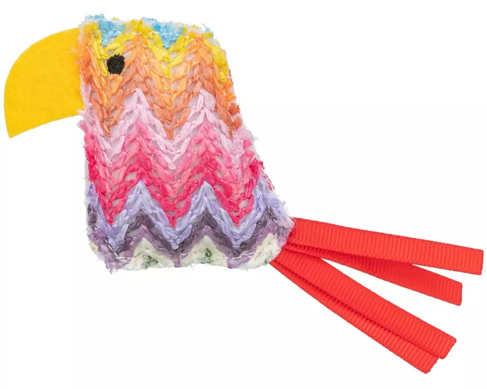 Trixie Katzen-Spielzeug Papagei 12 cm