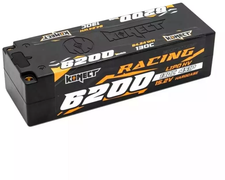 Konect RC-Akku LiHV 6200 mAh 15.2 V 130C Racing Series