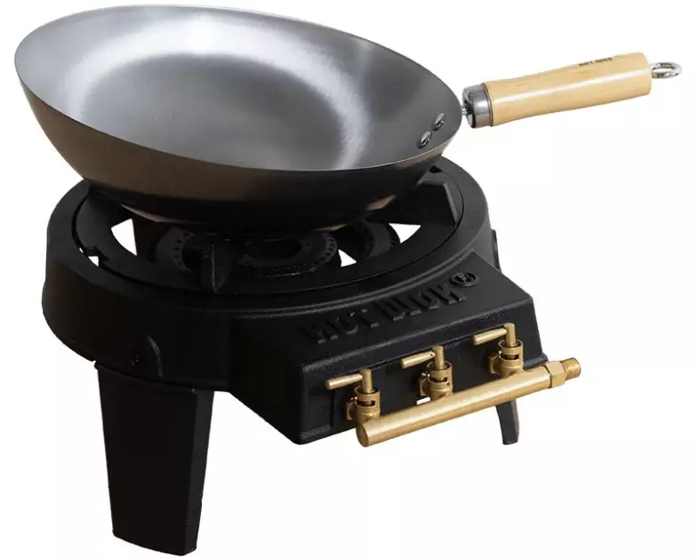Hot Wok Pro 12 kW + regulator & wok Hochleistungs-Wok-Set