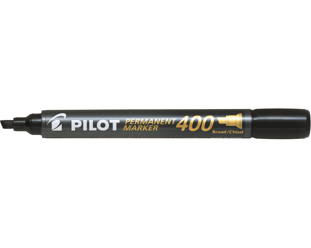 PILOT Permanent Marker 400 4mm SCA-400-B Keilspitze schwarz