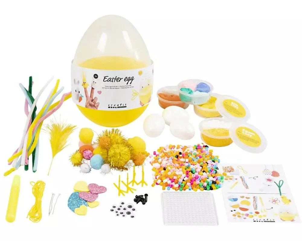 Creativ Company Bastelset Deko-Set Ostereimix