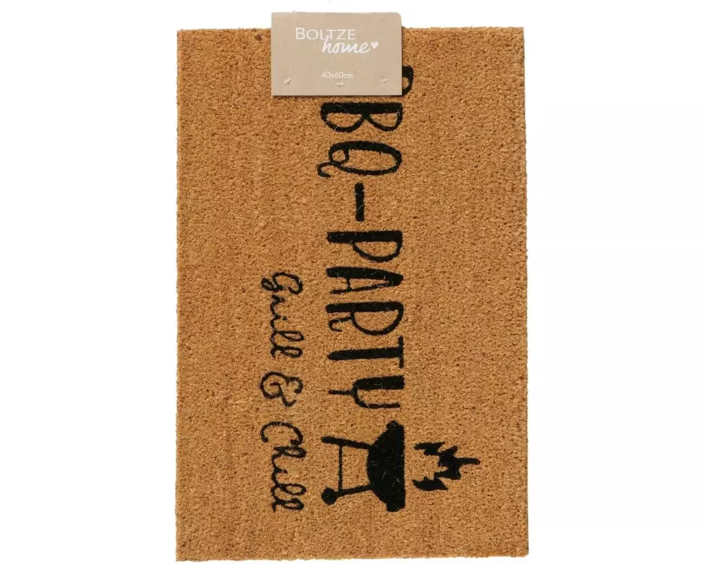 Boltze Fussmatte BBQ Party 60 x 40 cm