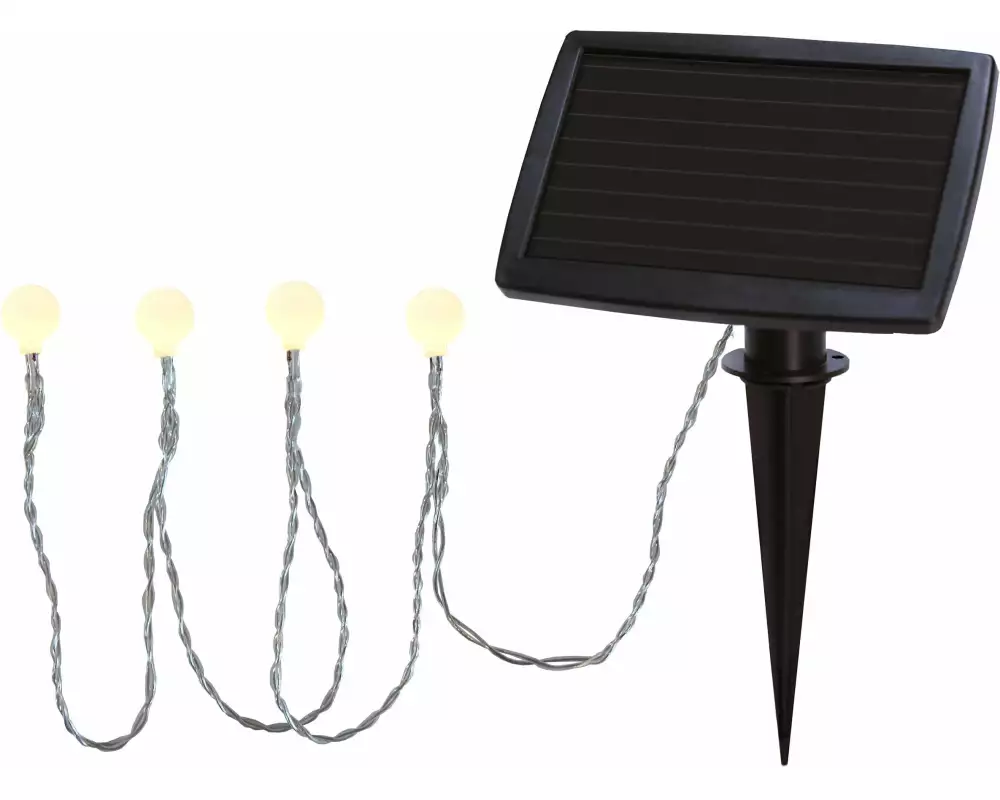 Star Trading Lichterkette Globini 475 cm, Transparent