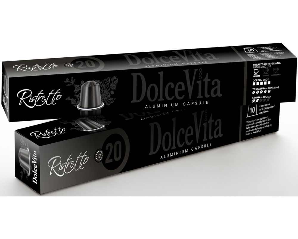DOLCE VITA Kaffeekapseln DL2128 Ristretto 10 Stk.