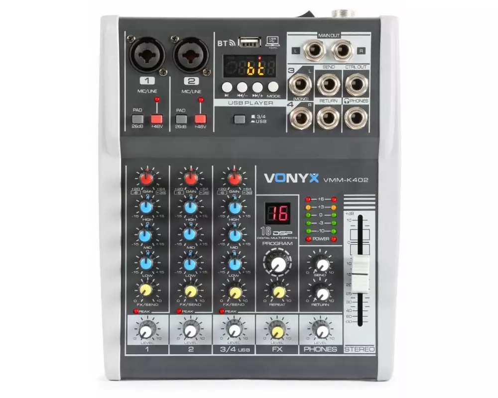 Vonyx Mischpult VMM-K402