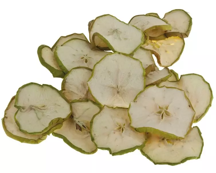 Opiflor Deko Apfelscheiben getrocknet Grün, 500 g