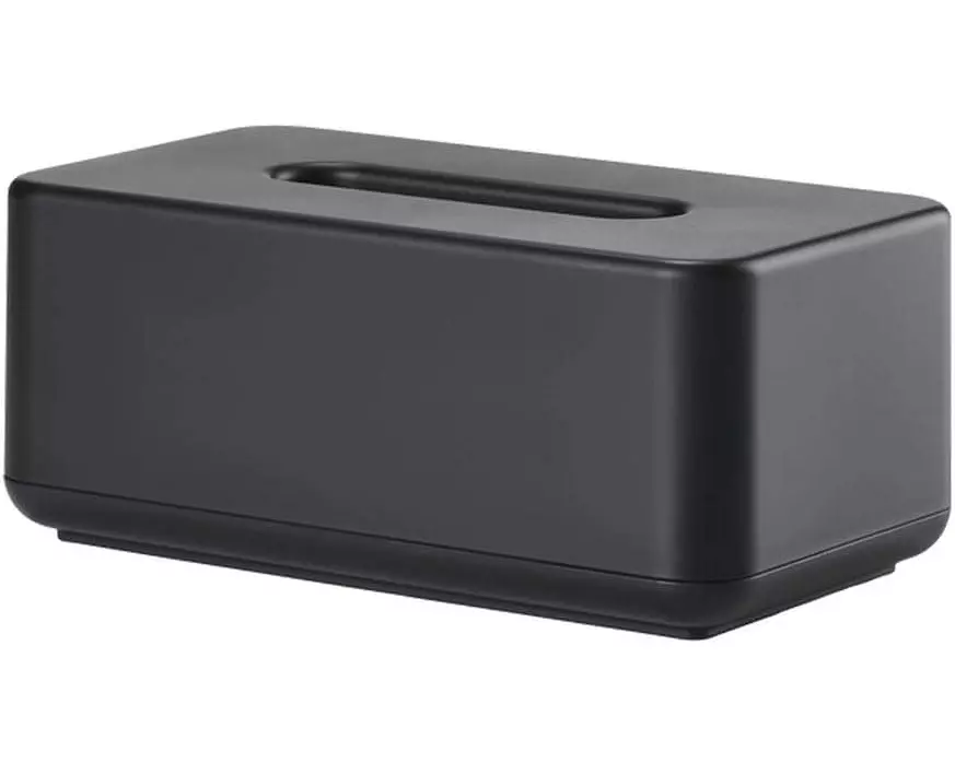 Zone Denmark Kosmetiktuchbox Ume 25.6 x 14 x 10.7 cm, Schwarz