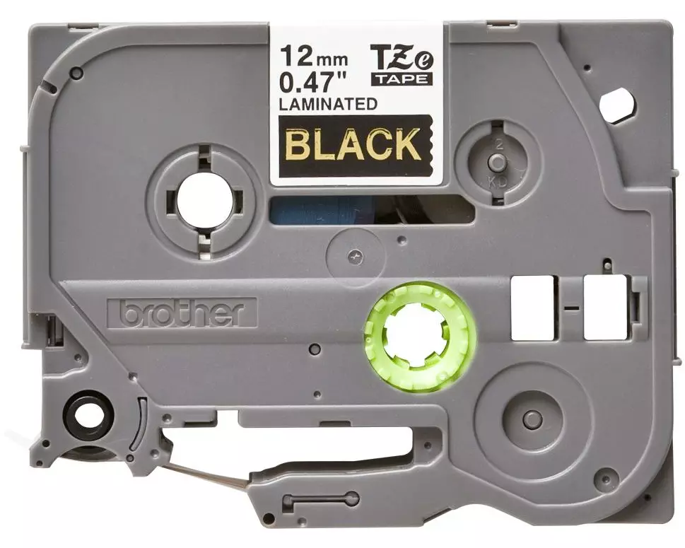 Brother Beschriftungsband TZe-334 Gold auf Schwarz