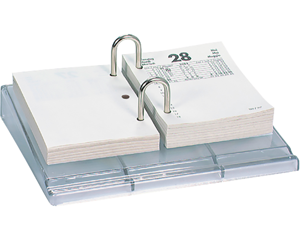 BIELLA Sockel zu Umlegeblock 88070503U Polystyrol transp. 18.5x16cm