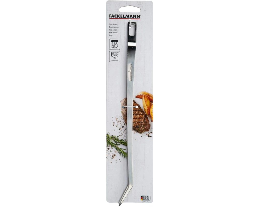 Fackelmann Küchenzange Edelstahl, 30 cm