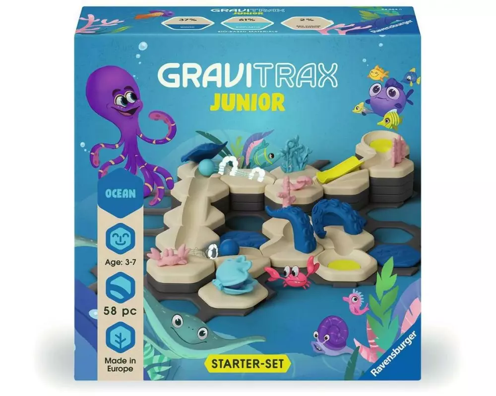 Ravensburger Kugelbahn GraviTrax Junior Starter Set S My Ocean
