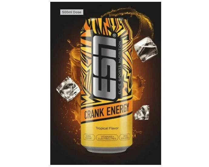 ESN Crank Energy Tropical, 500 ml