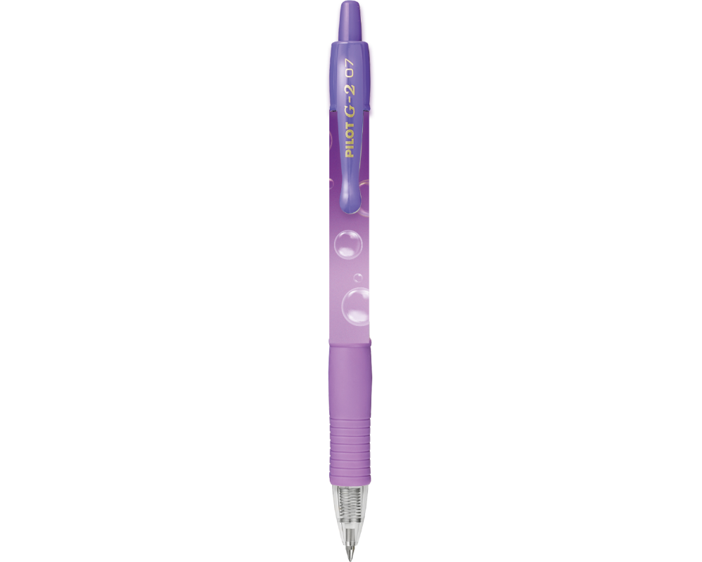PILOT Gelschreiber G-2 Bubbles 0.7mm 140.003.51 violett