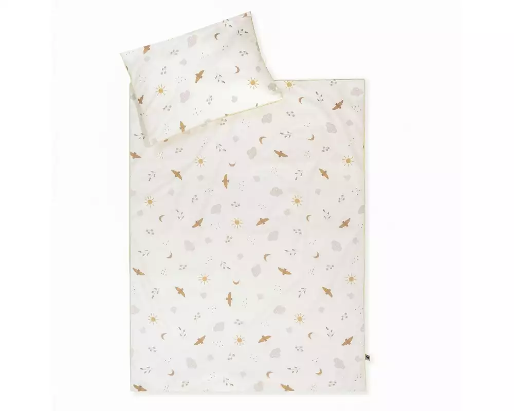 Julius Zöllner Kinderbettwäsche Organic Night & Day 100 x 135 + 40 x 60 cm