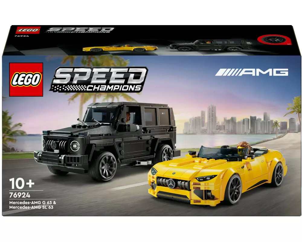 LEGO® Speed Champions Mercedes-AMG G 63 & Mercedes-AMG SL 63 76924
