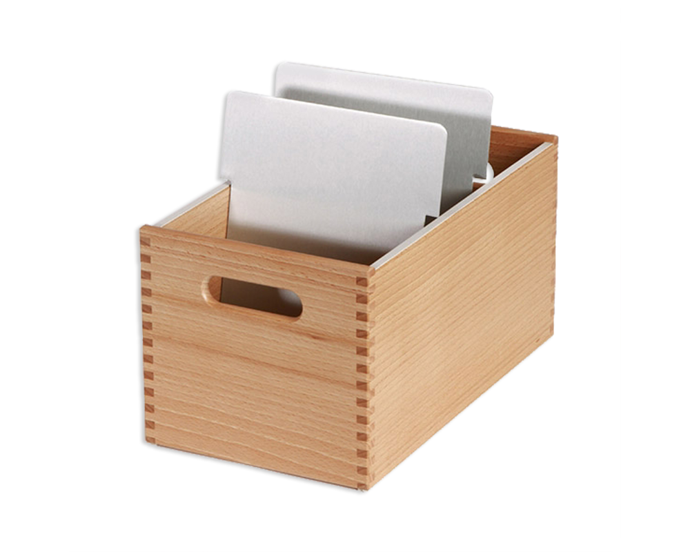 FLÜCK Karteikasten A5 A5HOCH/20 Buche