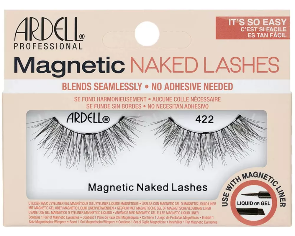 Ardell Magnetic Naked Lashes 422 423 Schwarz