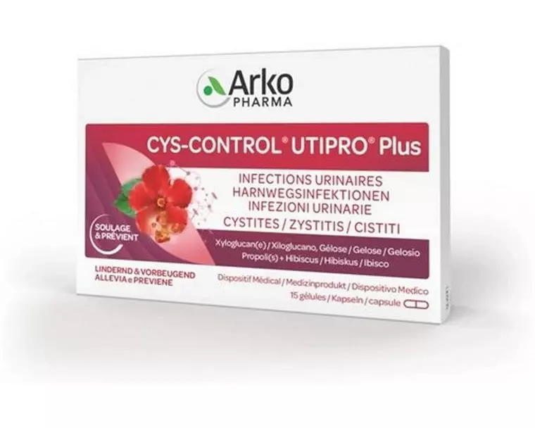 Arkopharma Cys-Control Utipro Harnwegsinfekt Kapseln 15 Stück