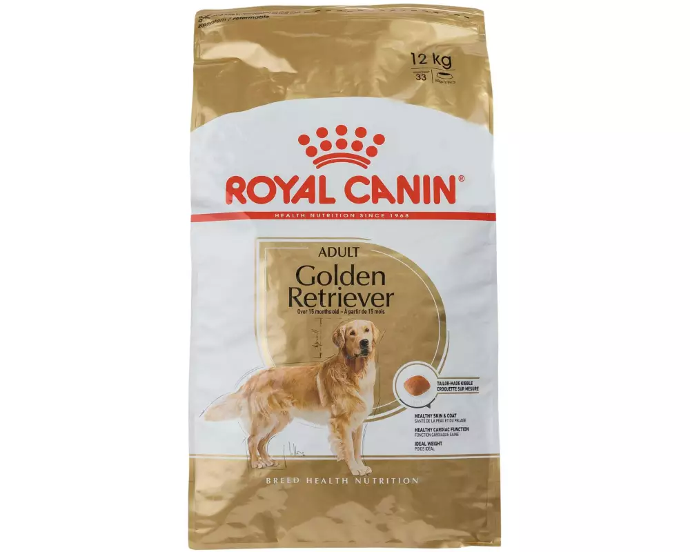 Royal Canin Trockenfutter Breed Nutrition Golden Retriever Adult, 12 kg