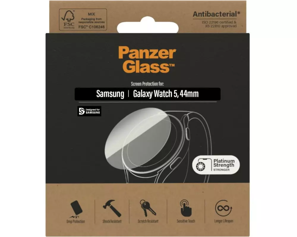 Panzerglass Displayschutz Galaxy Watch 5 (44 mm)