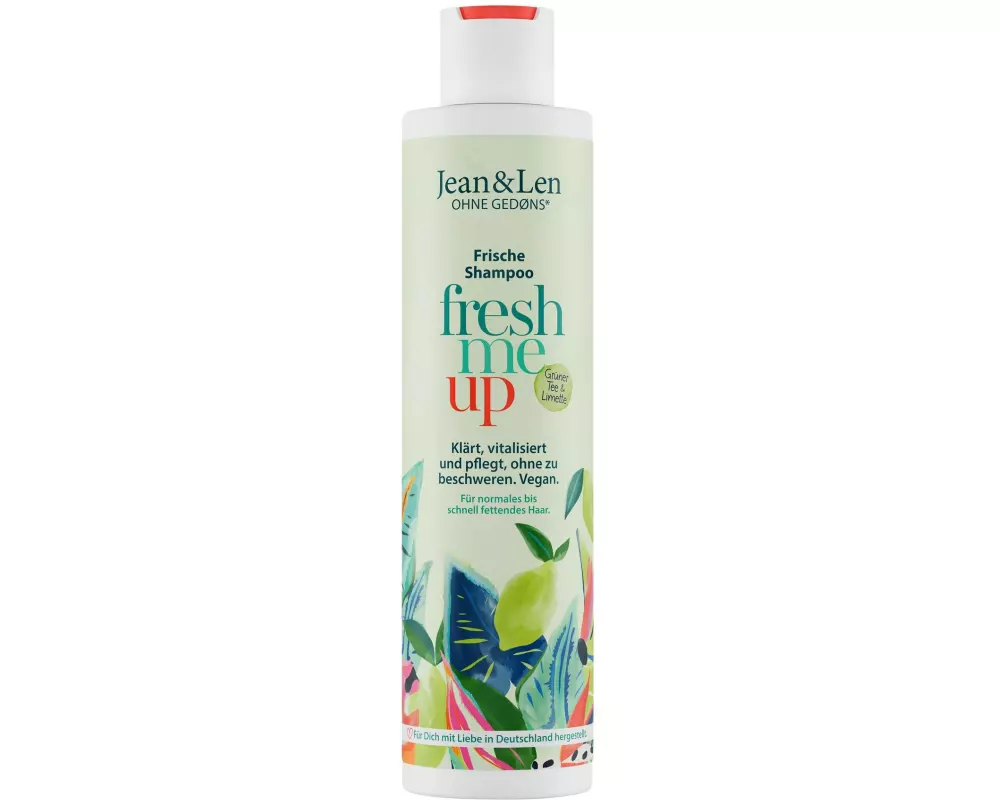 Jean & Len Shampoo Frisch mit Grünem Tee & Limette 300 ml