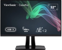 Viewsonic VP56 PC Flachbildschirm 81,3 cm (32") 3840 x 2160 Pixel 4K Ultra HD LED Schwarz