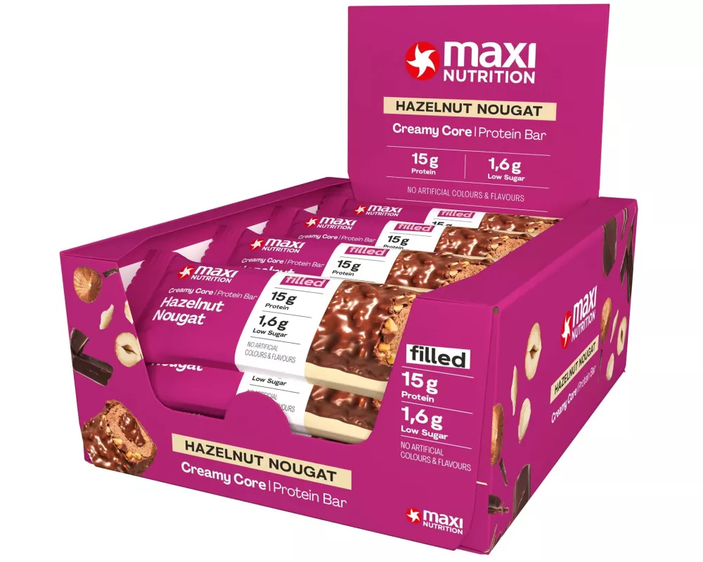 Maxi Nutrition Riegel Creamy Core Haselnuss/Nougat