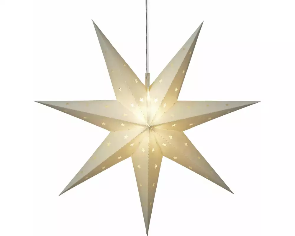 Star Trading LED-Stern Alice Weiss 12 LED, 60 cm, Outdoor