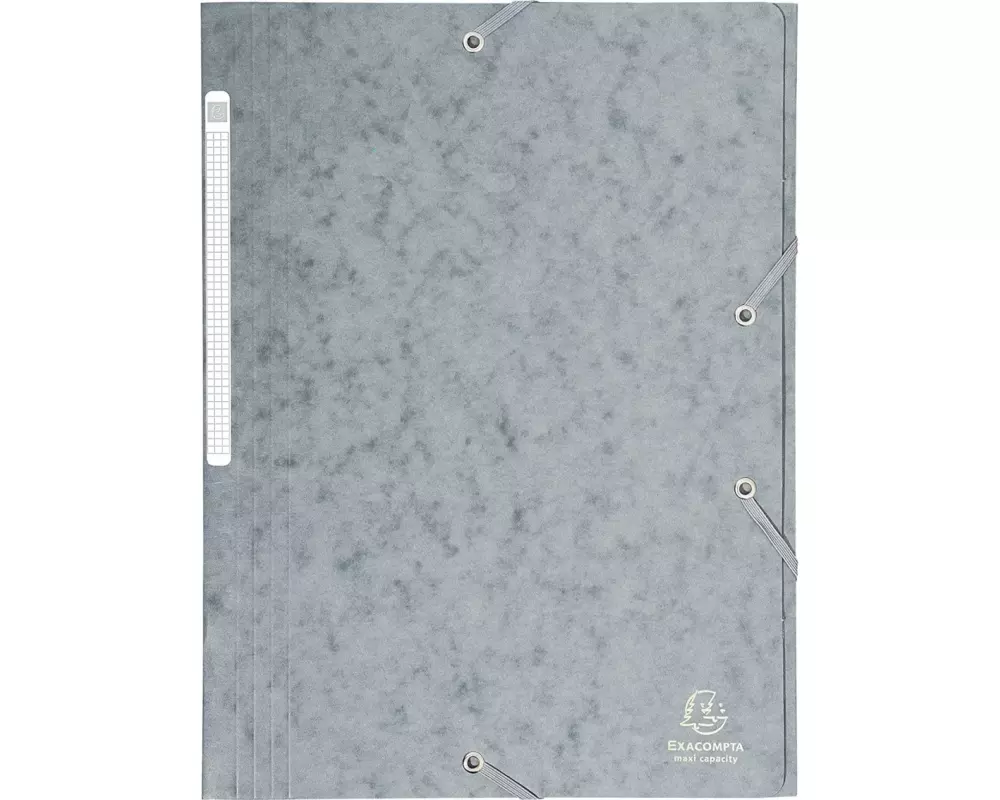 Exacompta Gummibandmappe Maxi A4 Grau