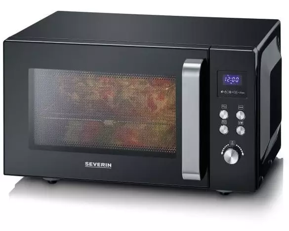 Severin Mikrowelle mit Grill MW7763 Schwarz