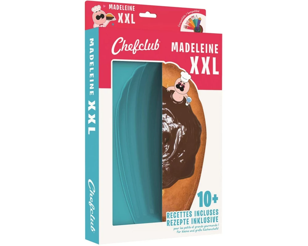 Chefclub Backform Madeleine XXL Blau