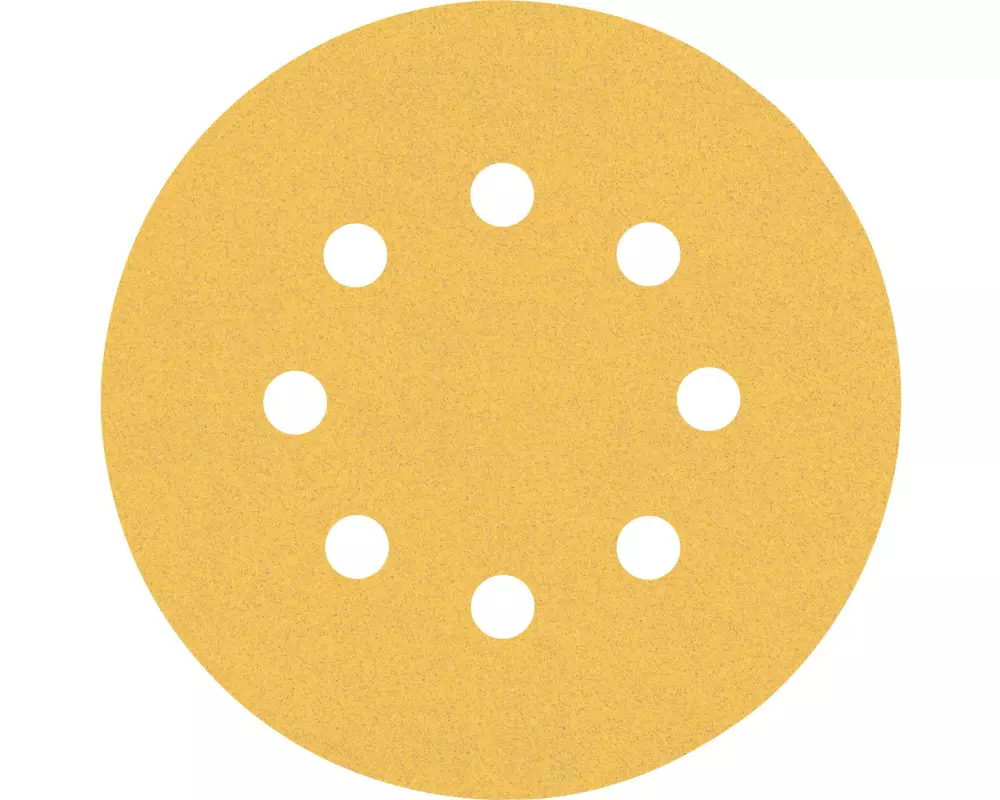 Bosch Professional Schleifpapier EXPERT C470, 125 mm, G 120, 5-tlg.