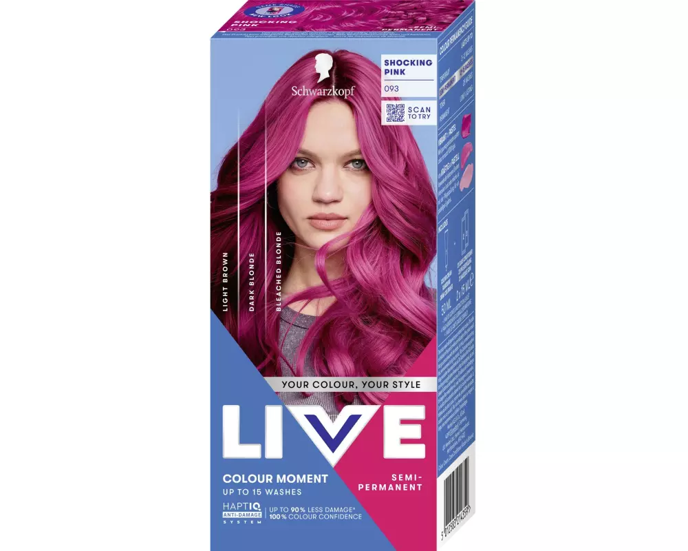Schwarzkopf LIVE Haarcoloration Colour Moment 093 Shocking Pink