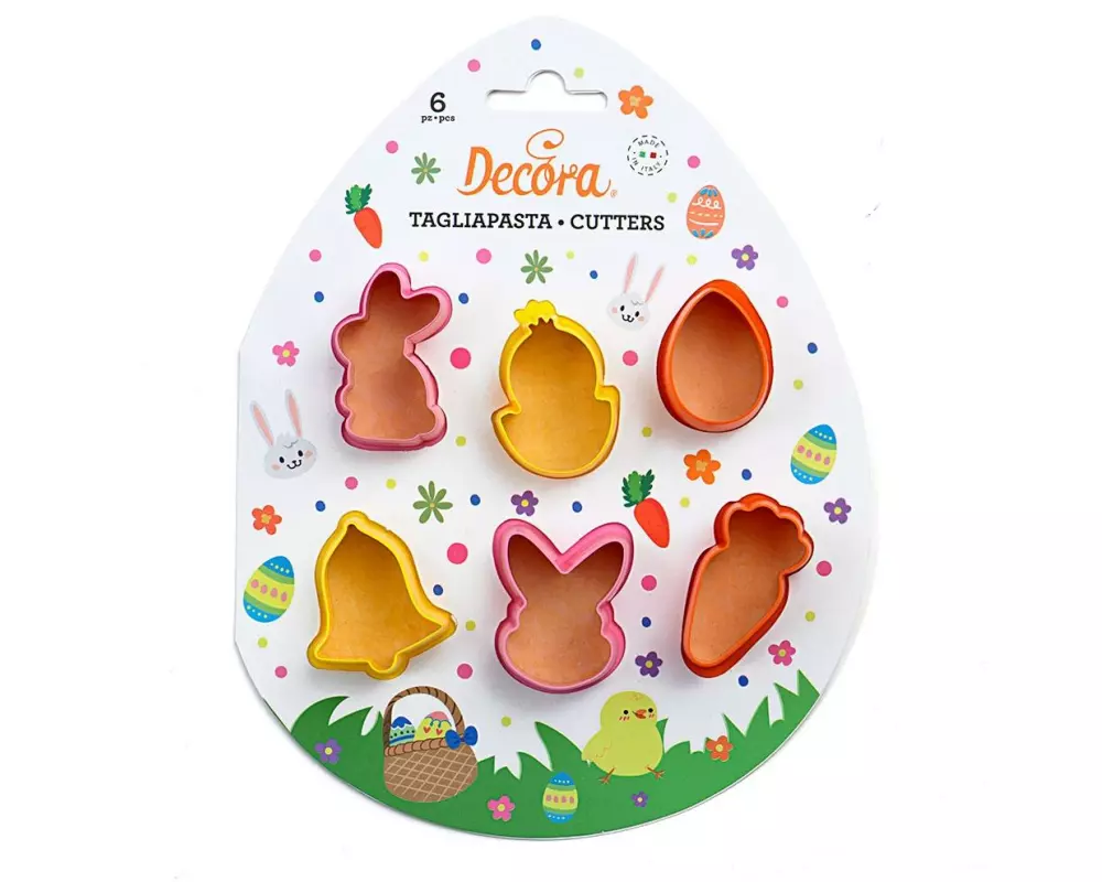 Decora Guetzli-Ausstecher Oster Mini Set 6 Stück